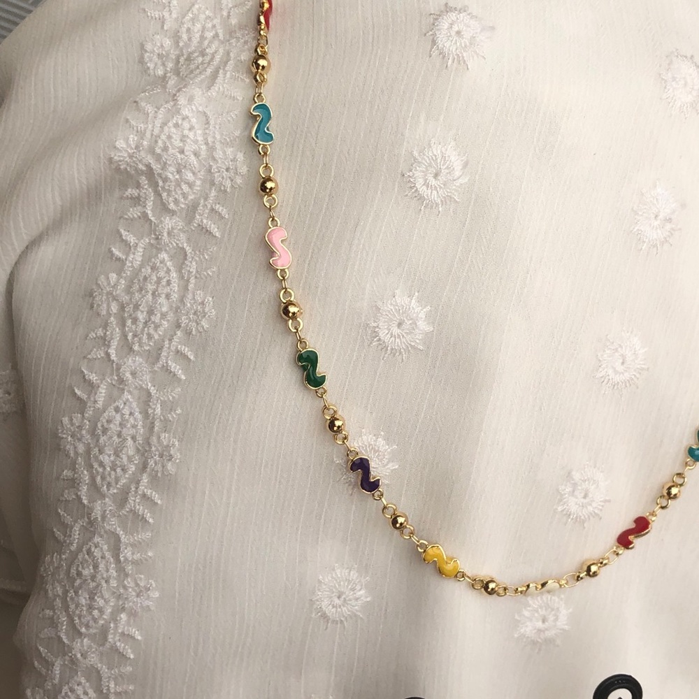 Multicolored jewelry set - Picture 4 of 9